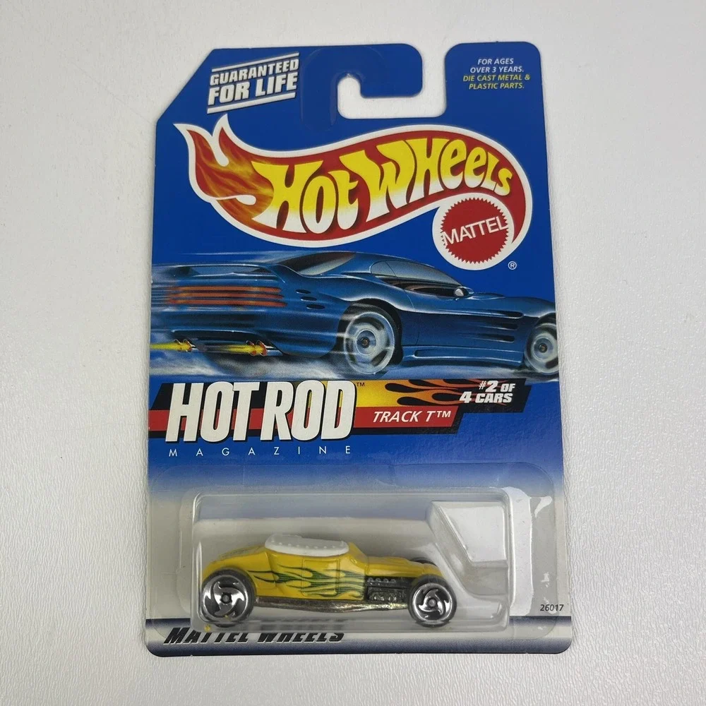 2000 Hot Wheels 006 Track T Hot Rod Magazine 2 Of 4 Yellow